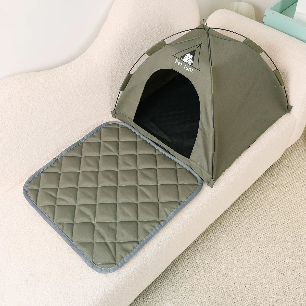 Petssify Waterproof Teepee Pet Tent – Breathable Indoor/Outdoor Play House