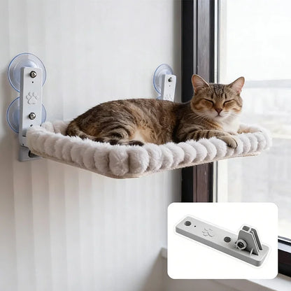 Petssify Cat Window Hammock – Strong Suction Cup Perch for Indoor Cats