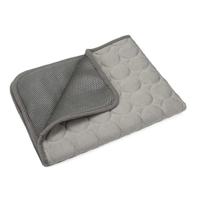 Petssify Self-Cooling Pet Mat – Ice Silk Breathable Cooling Pad for Dogs & Cats
