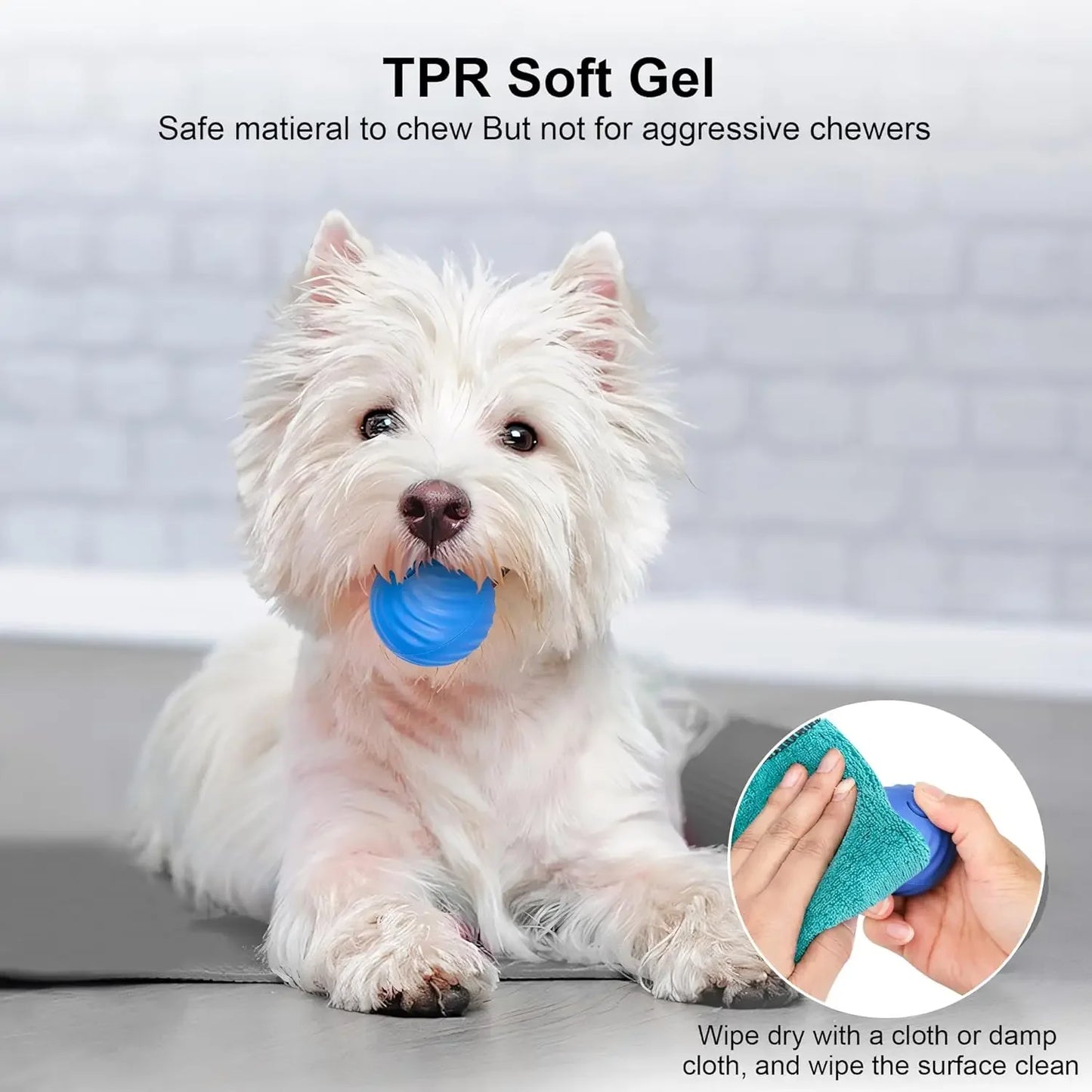 Auto-Rolling Electric Pet Ball | USB Charging | Interactive Toy for Cats & Dogs | Indoor Play
