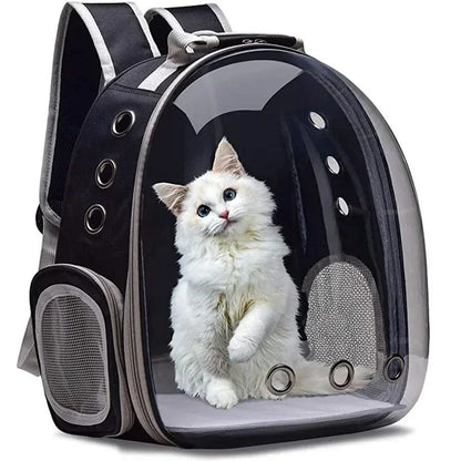 Petssify Transparent Bubble Cat Carrier Backpack – Breathable Travel Capsule