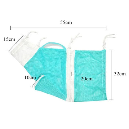 Petssify Mesh Cat Grooming Shower Bag – Adjustable Restraint for Bathing & Nail Trimming