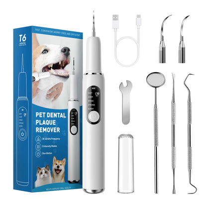 Petssify Ultrasonic Dental Scaler – 5 Modes Plaque & Tartar Remover for Dogs & Cats