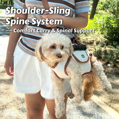 Air-Lift No-Pull Dog Harness Backpack – Escape-Proof & Breathable for Small Dogs