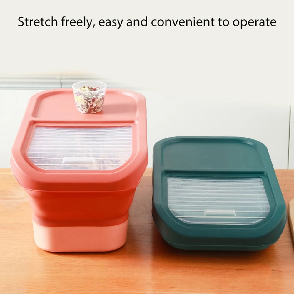 Petssify Collapsible Pet Food Storage Container – Airtight 33LB Dry Food Box