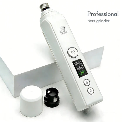 Petssify Professional Dog Nail Grinder – 2-Speed Quiet Electric Pet Nail Trimmer