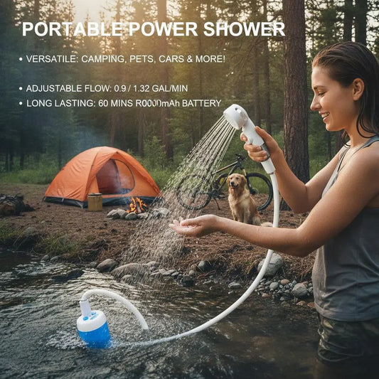 Petssify Portable Pet Bath Sprayer – Rechargeable Handheld Shower