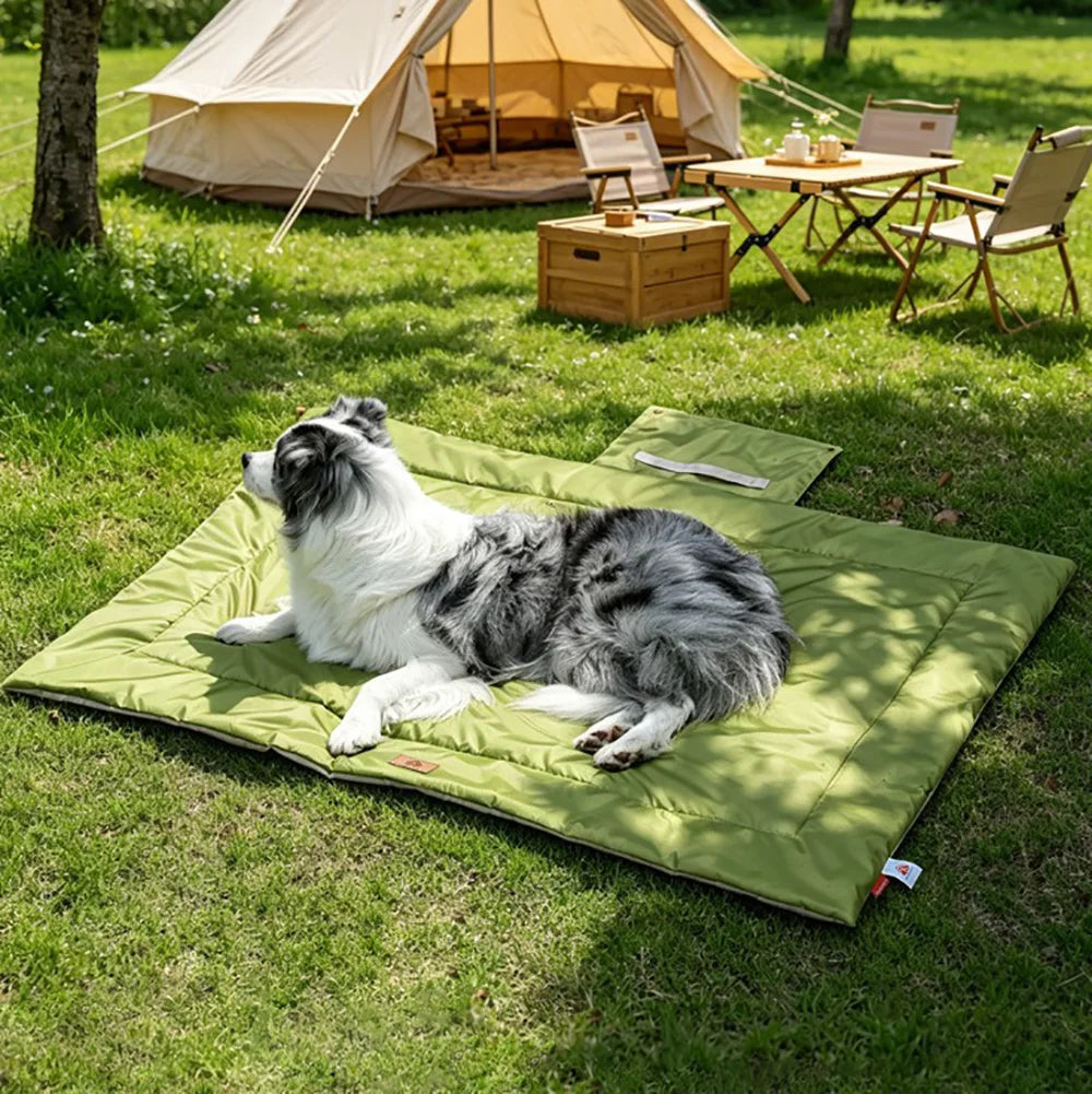 Petssify Waterproof Chew-Proof Dog Mat – Portable Travel Crate Pad