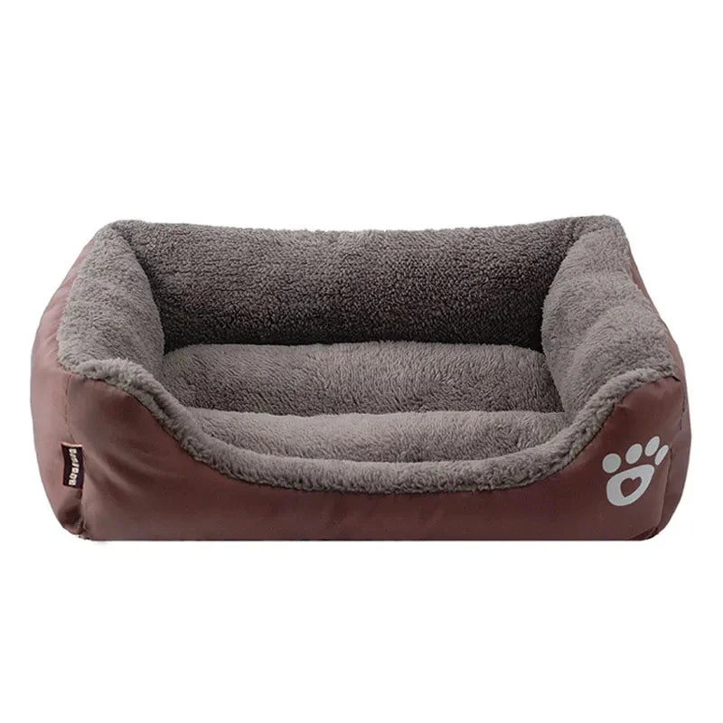 Petssify Large Square Nest Pet Bed – Candy-Colored Cozy Kennel for Dogs & Cats