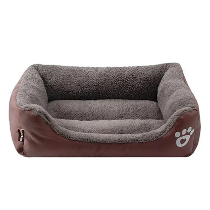 Petssify Large Square Nest Pet Bed – Candy-Colored Cozy Kennel for Dogs & Cats