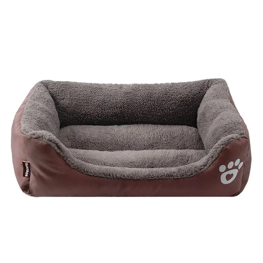Petssify Large Square Nest Pet Bed – Candy-Colored Cozy Kennel for Dogs & Cats