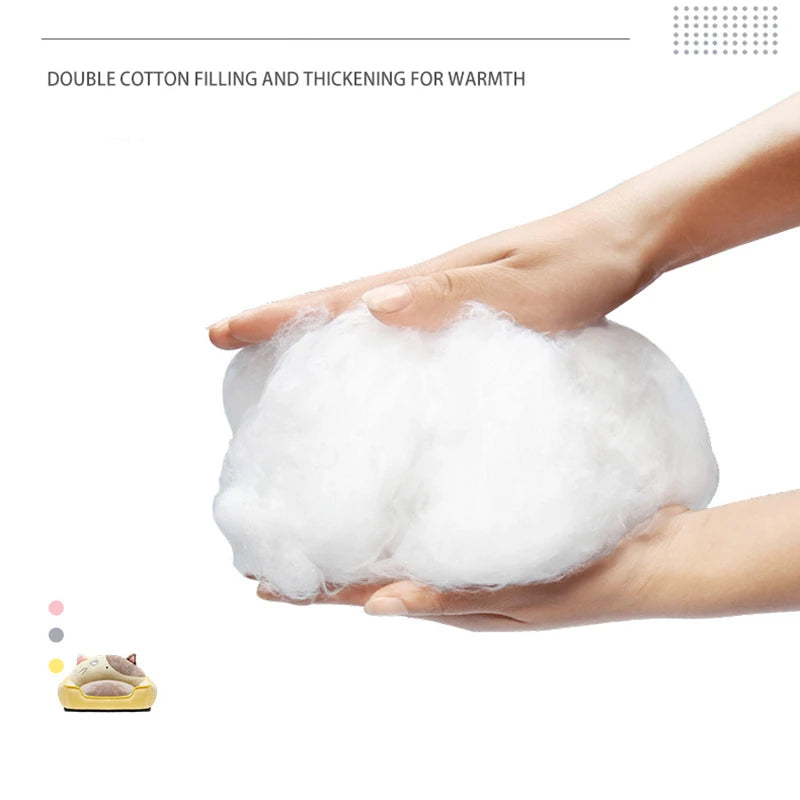 Pet Sleeping Mat Dog Bed Cat Litter Puppy Bed Dog Sofa Lovely Mattress Cushion for Small Large Dog Washable Blanket For Winter