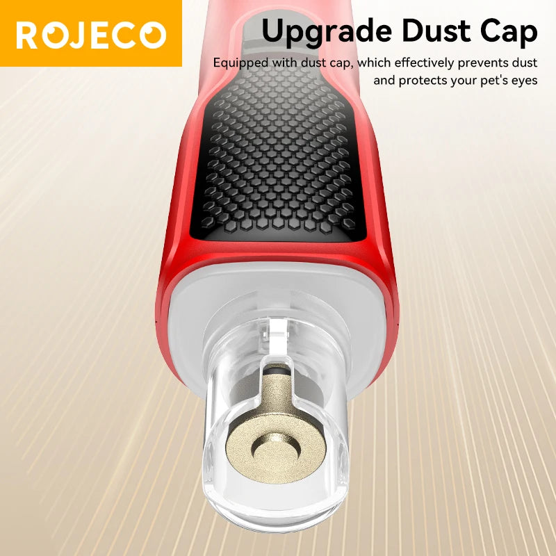 Petssify ROJECO Pet Nail Grinder – 7-Speed Rechargeable with LED Light