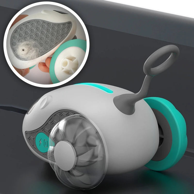 Smart Auto-Moving Cat Toy Car | Rolling Ball | Remote Control | Indoor Kitten Play Toy