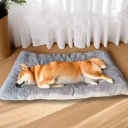 Petssify Large Plush Sofa Dog Bed – Thickened Super Soft Mat for All Sizes