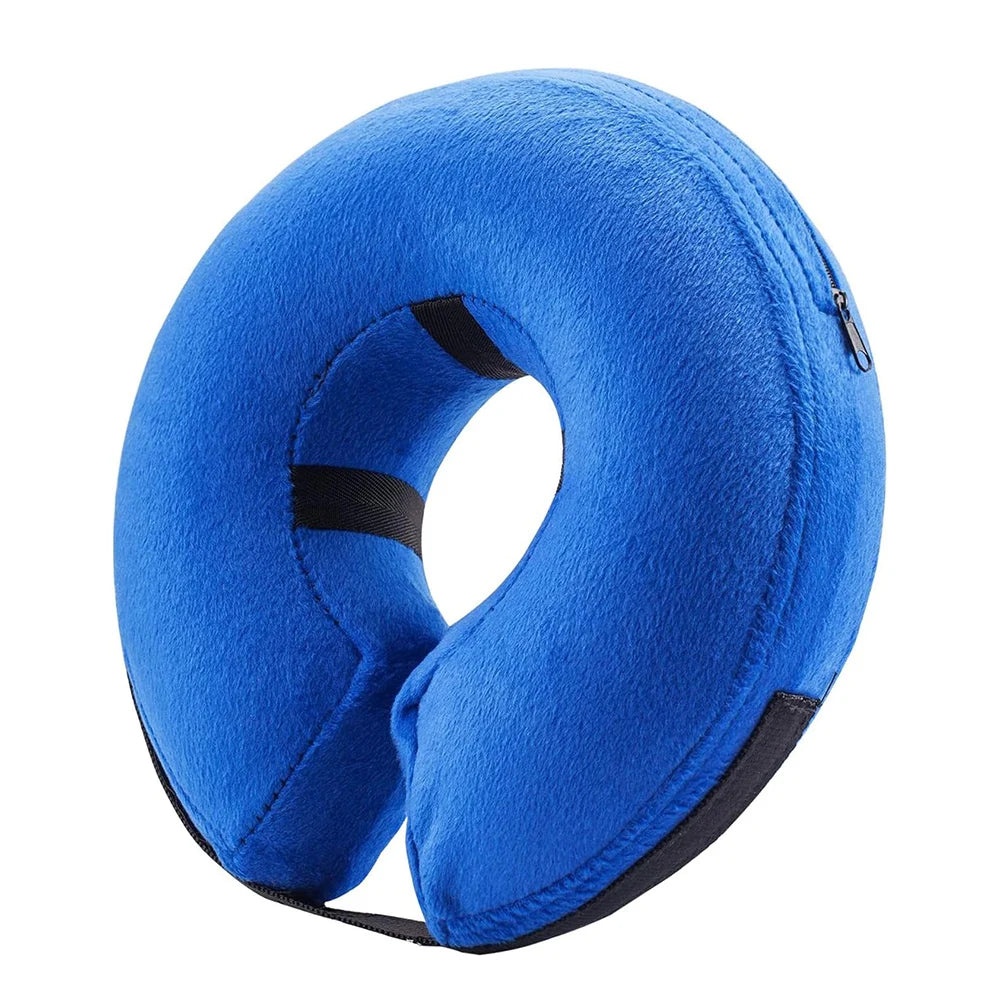 Petssify Inflatable Dog Cone Collar – Soft Recovery Donut for Dogs & Cats