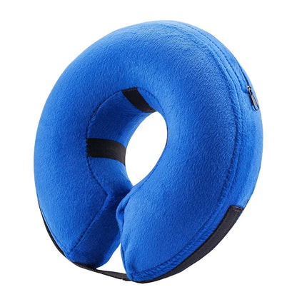 Petssify Inflatable Dog Cone Collar – Soft Recovery Donut for Dogs & Cats