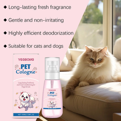 Petssify Baby Powder Pet Cologne – Long Lasting Deodorizing Spray for Dogs & Cats