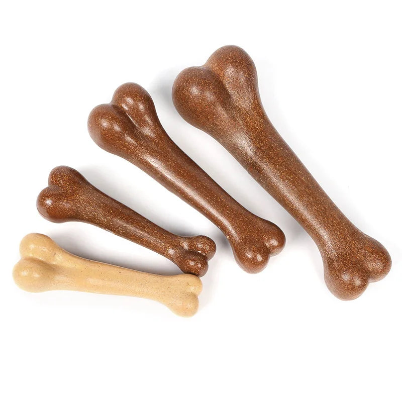 Dog Bone Chews Toys Nearly Ind estructible Natural Non-Toxic Anti-bite Puppy Toys For Small Medium Large Dog Pet Chew Toy