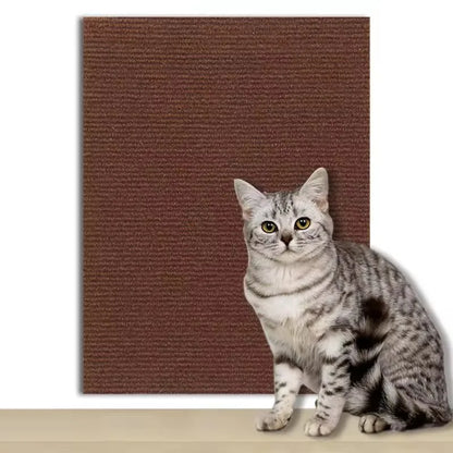 Petssify Self-Adhesive Cat Scratcher Sofa Protector – Trimmable Carpet Mat (7 Colors)