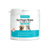 Petssify Pet Ear Cleaning Wipes – 50 Count Fingertip Wipes for Dogs & Cats