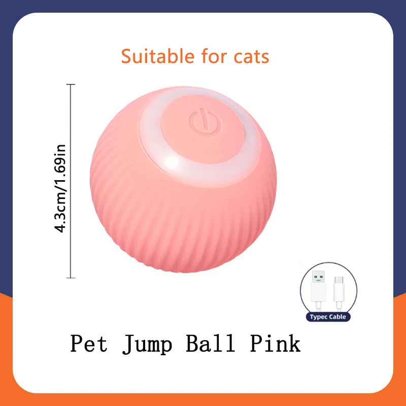 Smart Dog Toys Ball Electronic Interactive Pet Toy Moving Ball USB Automatic Moving Bouncing for Puppy Birthday gift Cat Product