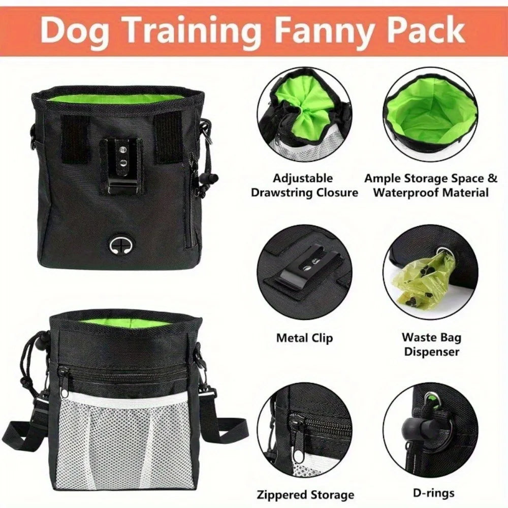 Petssify Complete Dog Training Kit – Pouch, Clickers, Whistle & Bags