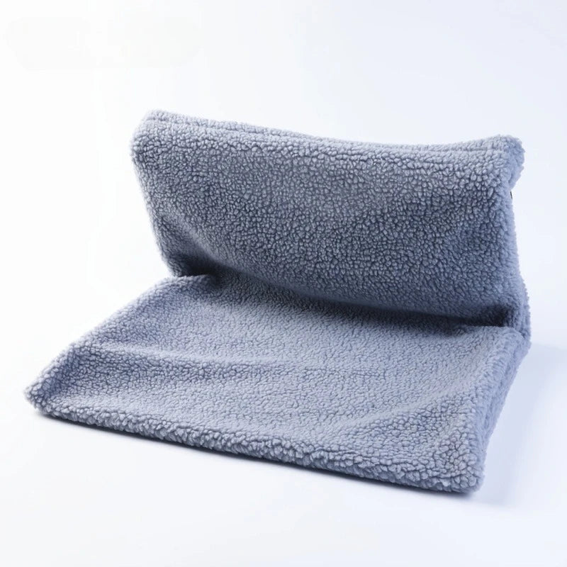 Petssify Hanging Cat Radiator Bed – Warm Fleece Cradle with Metal Frame
