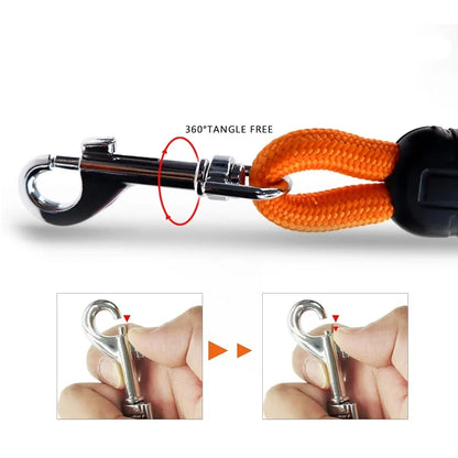 Petssify Heavy Duty Nylon Dog Leash – 5M/10M/15M Training Lead