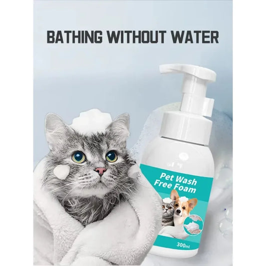 Petssify Waterless Dry Shampoo Foam – No-Rinse Hypoallergenic 300ml