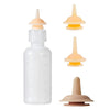 Petssify Newborn Pet Nursing Bottle Kit – 55ml with Silicone Nipples