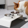 Petssify Elevated Pet Feeder – Raised Double Stainless Steel Bowl Stand for Dogs & Cats