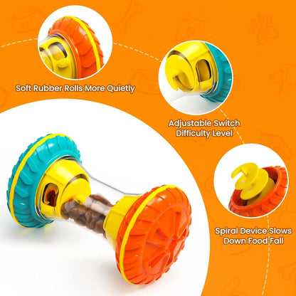 Petssify Interactive Dog Puzzle Toy – Treat Dispensing Slow Feeder