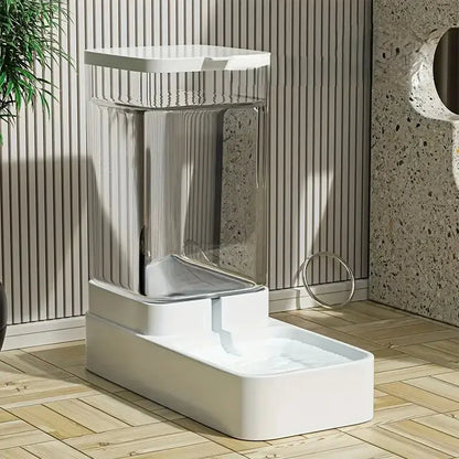 Petssify Automatic Gravity Pet Feeder – 2-in-1 Food & Water Dispenser Set