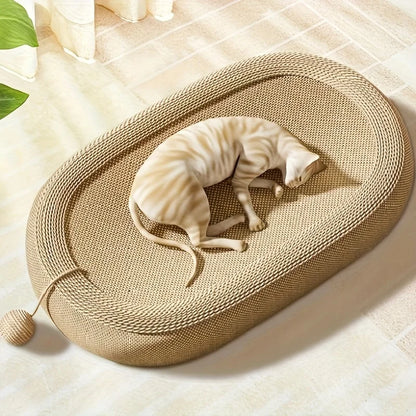 Petssify Universal Cat Scratching Board Bed – Durable Sisal Multi-Functional Toy Set