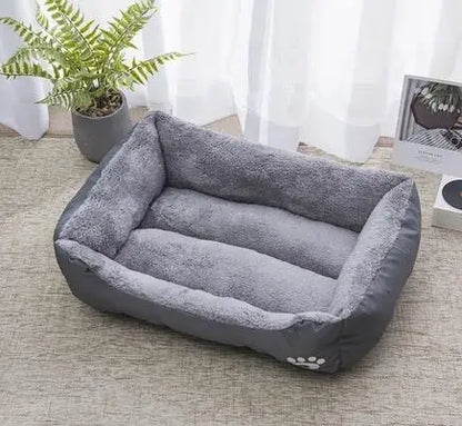 Petssify Large Square Nest Pet Bed – Candy-Colored Cozy Kennel for Dogs & Cats
