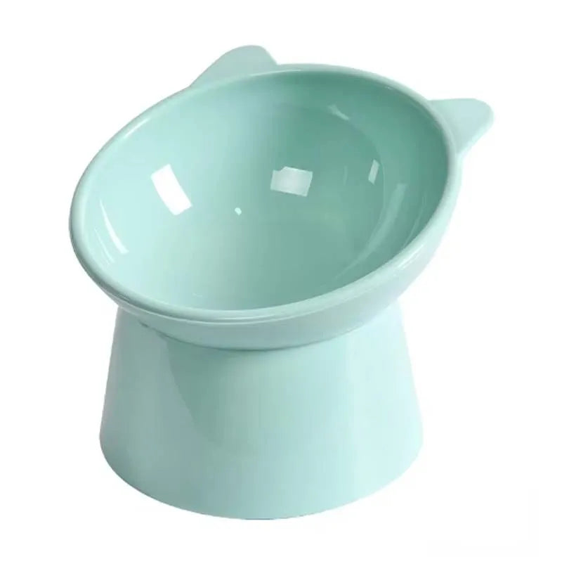 Pet Food Bowl Tilt High Bottom Neck Protector Antichoking Dog and Cat Water Bowl Antidumping Dog Feeding Supplies