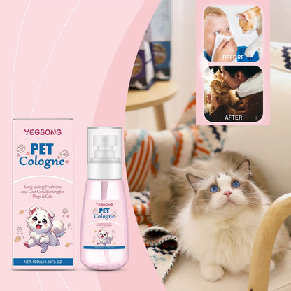 Petssify Baby Powder Pet Cologne – Long Lasting Deodorizing Spray for Dogs & Cats
