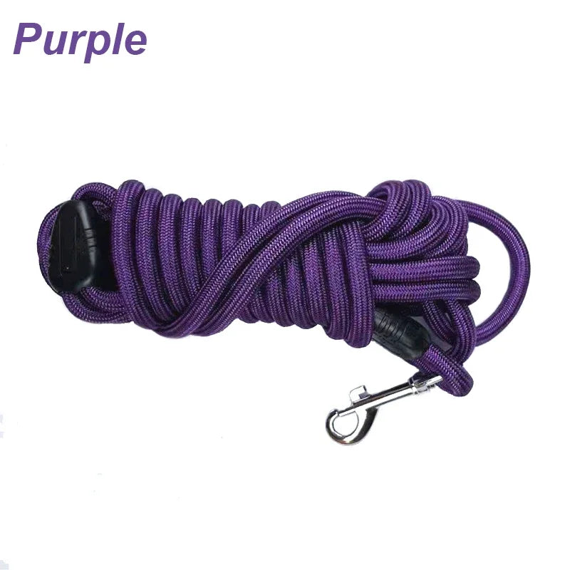 Petssify Heavy Duty Nylon Dog Leash – 5M/10M/15M Training Lead