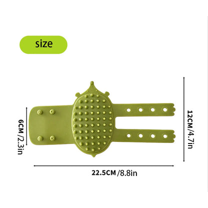 2/1Pcs Pet Cat Hair Removal Massage Comb Cats Scratching Rubbing Brush Kitten Grooming Selfcleaning Scratchers Cleaning Combs