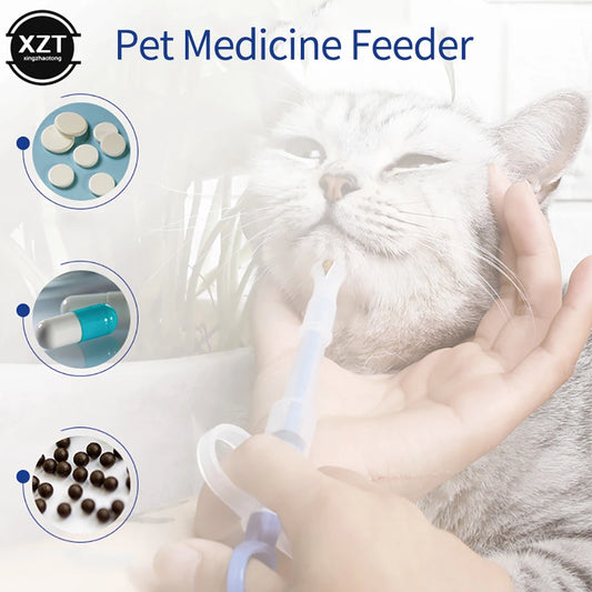 Petssify Pet Medicine Syringe – Tablet Pill Gun & Liquid Dispenser for Dogs & Cats