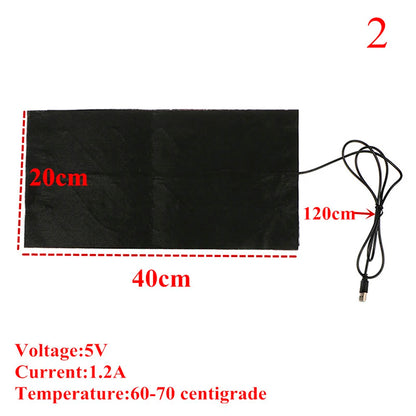 Petssify 5V USB Pet Warm Pad – Fast-Heating Carbon Fiber Warmer