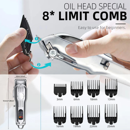 Petssify Low Noise Dog Clippers – Rechargeable for Thick Curly Coats