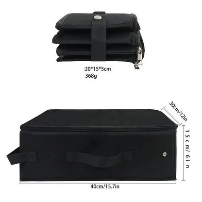 Petssify Portable Collapsible Cat Litter Box – Leak-Proof Travel Pan