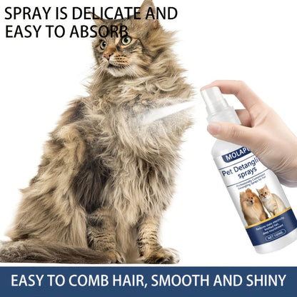 Petssify Pet Detangling Spray – Leave-In Conditioner for Dogs & Cats