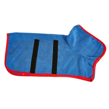 Petssify Adjustable Pet Bathrobe – Super Absorbent Drying Towel for Dogs