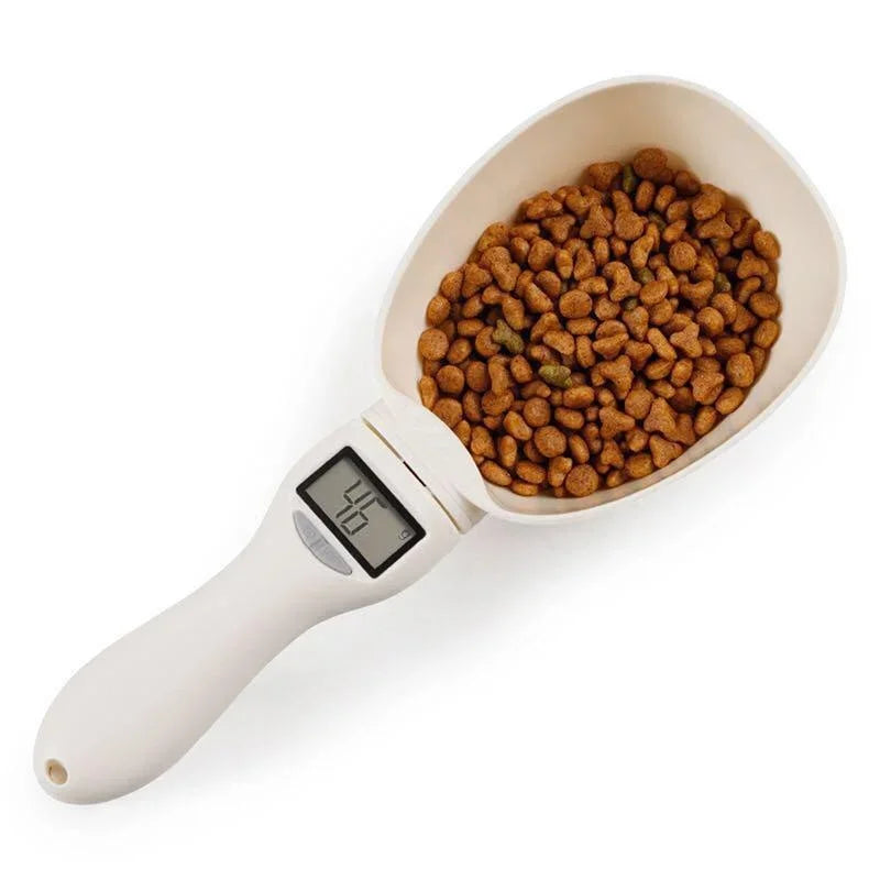 Petssify Electronic Pet Food Measuring Scoop – Digital Spoon Scale with LED Display
