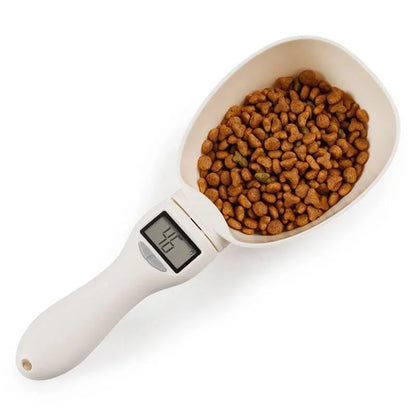 Petssify Electronic Pet Food Measuring Scoop – Digital Spoon Scale with LED Display