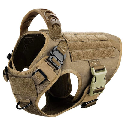 Large Dog Harness & Leash Set | Training Walking Vest | For German Shepherd, Malinois & Large Breeds