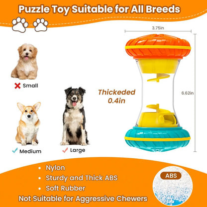 Petssify Interactive Dog Puzzle Toy – Treat Dispensing Slow Feeder
